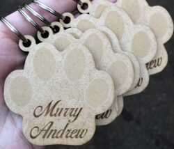 Keyrings - Single Sided