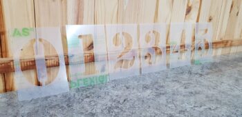 Letters / Numbers Stencils - Image 2