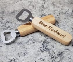 wooden handle bottle openers