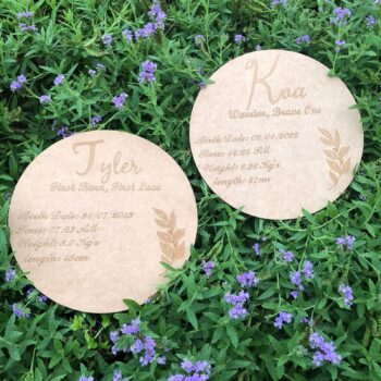 Personalized laser Signage