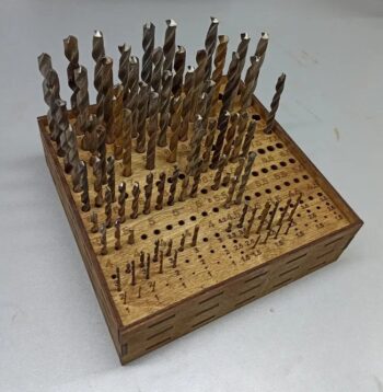 Drill Bit Organizer box