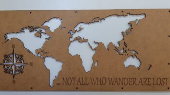 Not all who wander are lost sign - Image 2