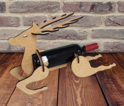 Reindeer wine holder