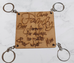 Puzzle Keyrings