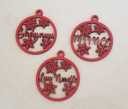 Custom Christmas Bauble