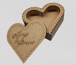 Heart Shaped Trinket Box