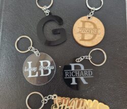 Name / Letter Keyrings