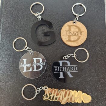 Name / Letter Keyrings