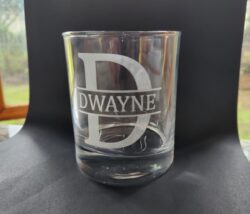 Engraved Whiskey Glasses