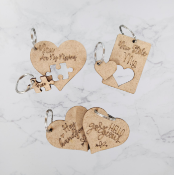 Valentine's day keyrings